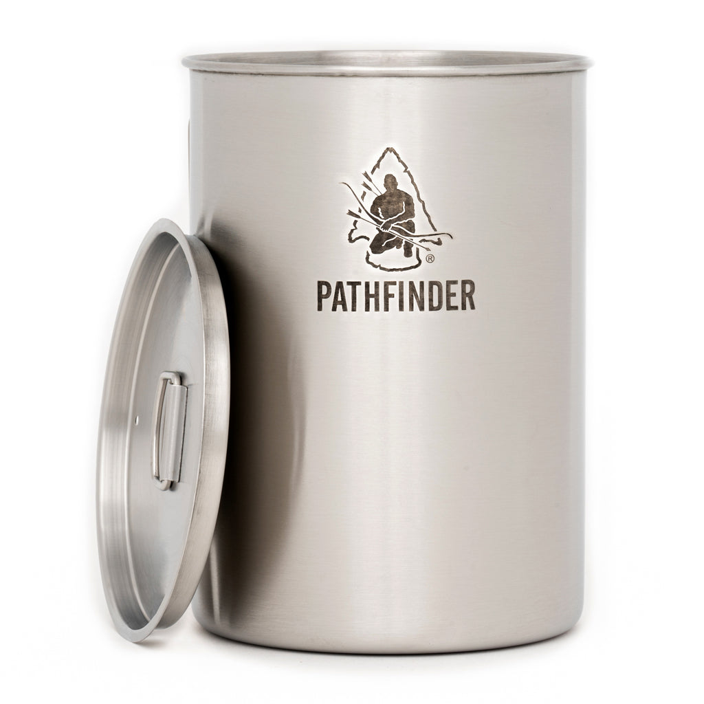Stainless Steel 48oz. Cup & Lid