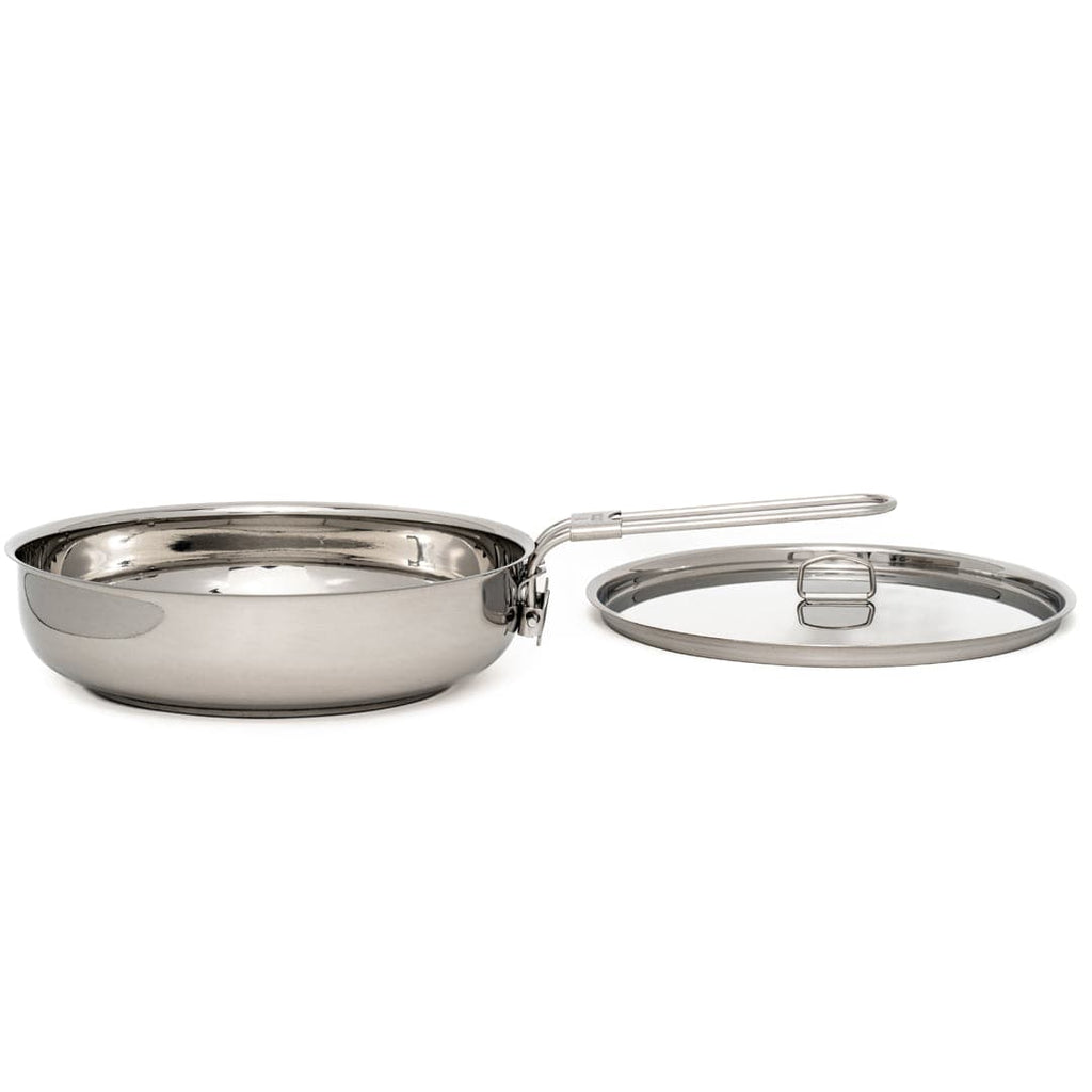 8 inch Stainless Steel Skillet w/ Lid