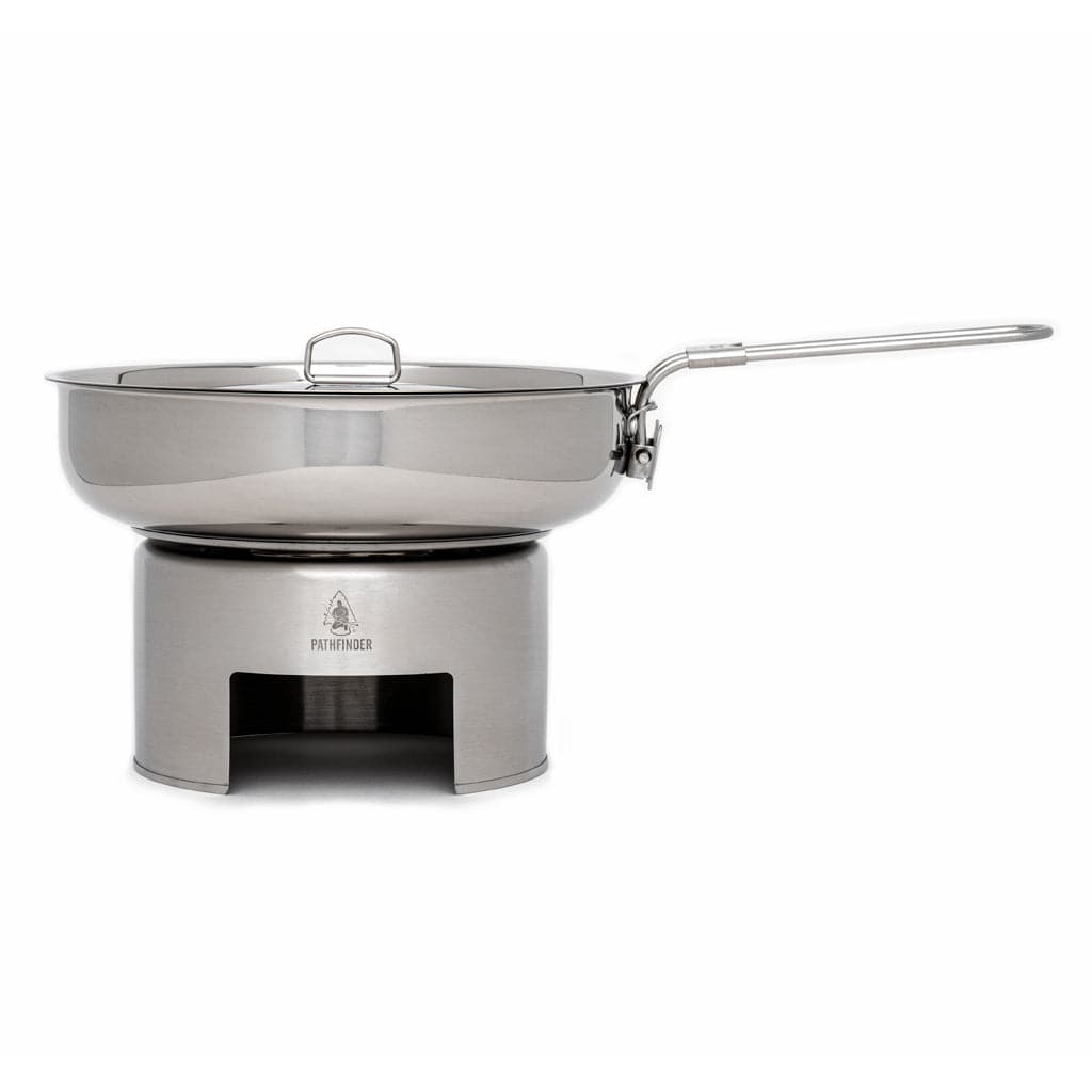 8 inch Stainless Steel Skillet w/ Lid