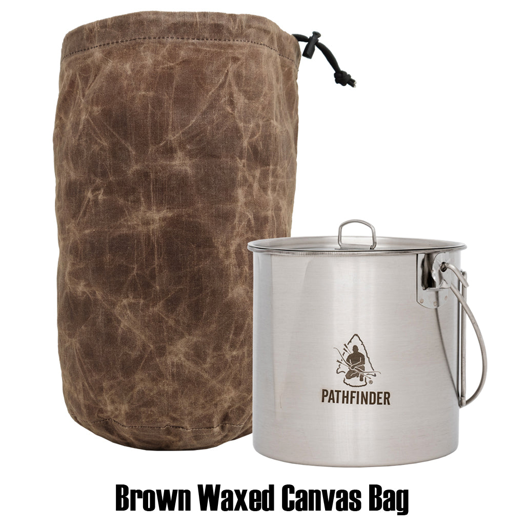 120oz Stainless Steel Bush Pot